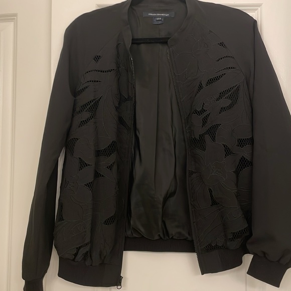 NWOT| French Connection bomber jacket| size 12 - Picture 2 of 4